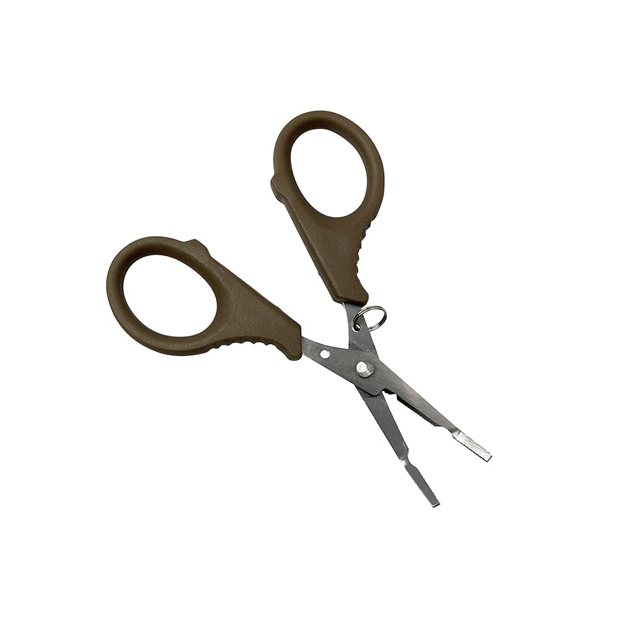 Portable, compact fishing pliers with bent tips
Portable, compact fishing pliers with bent tips