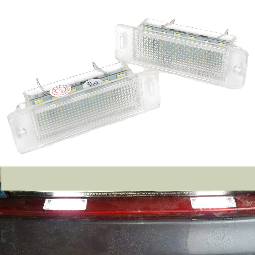 2 шт. 18SMD белые светодиодные лампы освещения номерного знака для Opel Astra F 1992-1998 Vauxhall MK III F 1992-1998 Calibra
2 шт. 18SMD белые светодиодные лампы освещения номерного знака для Opel Astra F 1992-1998 Vauxhall MK III F 1992-1998 Calibra