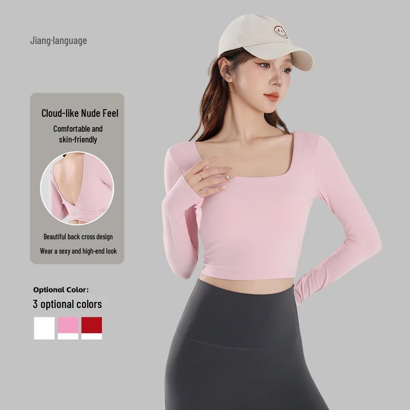 Women s Long Sleeve Yoga Top with Chest Pad - Quick-Drying Sportswear for Running & Fitness Extra Large вина червоного кольору
Women s Long Sleeve Yoga Top with Chest Pad - Quick-Drying Sportswear for Running & Fitness Extra Large вина червоного кольору