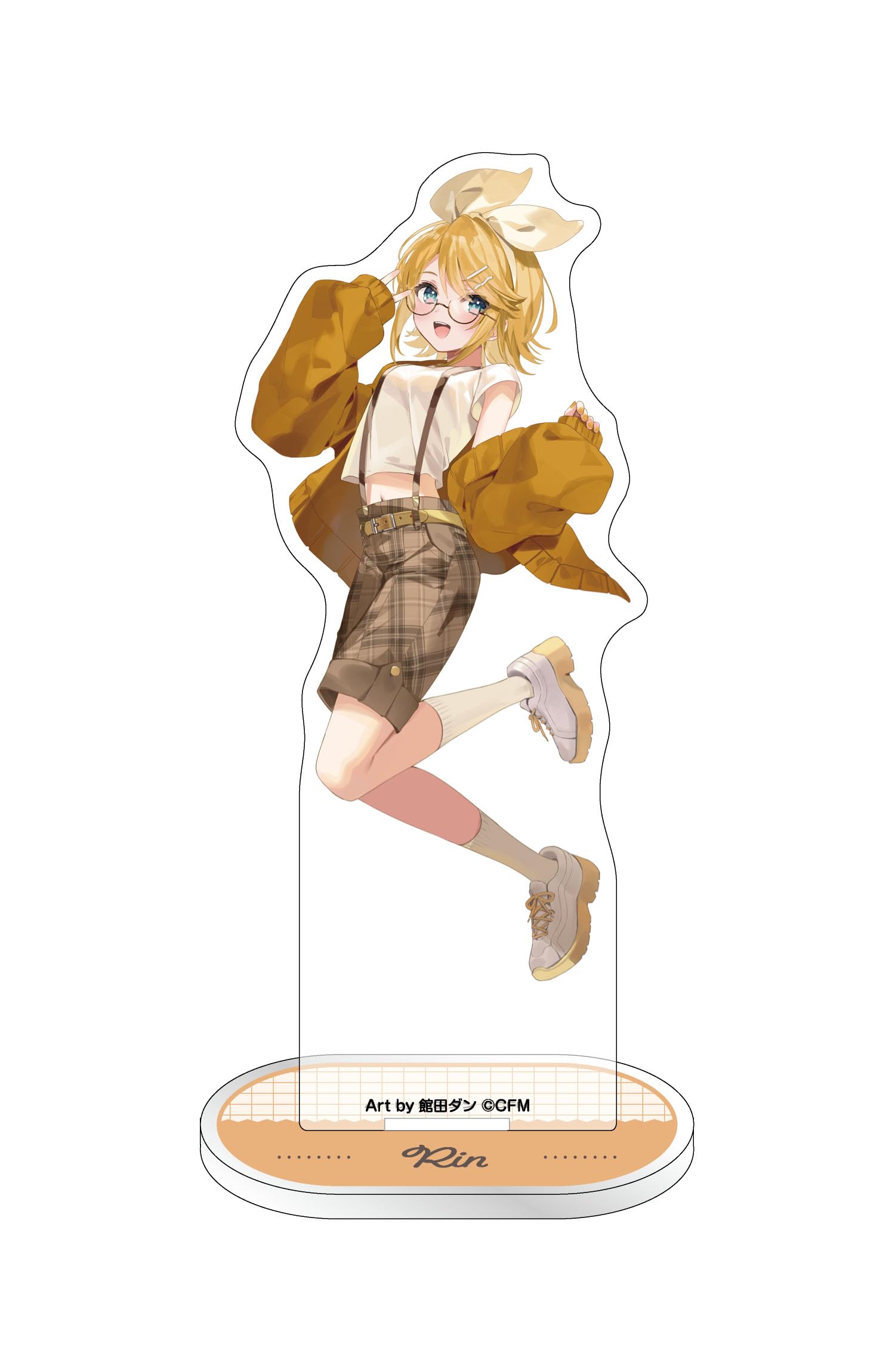 Серия Hatsune Miku Кагамин Рин Акриловая подставка Реяфесу Б
Серия Hatsune Miku Кагамин Рин Акриловая подставка Реяфесу Б