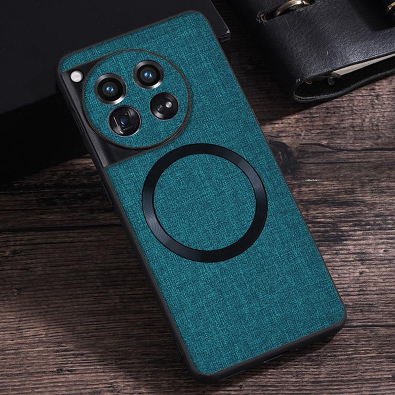 For OnePlus 12 5G Magnetic Case TPU+Cloth Scratch Resistant Phone Cover Green
For OnePlus 12 5G Magnetic Case TPU+Cloth Scratch Resistant Phone Cover Green