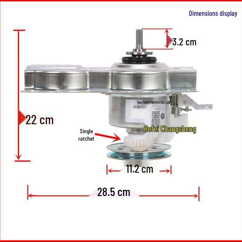 Hair Washer Clutch Assembly, Single Ratchet, 11 Teeth, Bearing 00080481B 1-Year Replacement
Hair Washer Clutch Assembly, Single Ratchet, 11 Teeth, Bearing 00080481B 1-Year Replacement