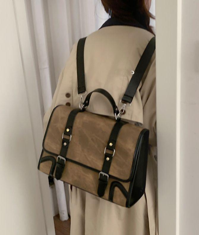 JIAERDI Preppy Style Jk Backpack Women Autumn New Leather Handle Backpacks Briefcase Ladies Harajuku Aesthetic Blue Schoolbag коричневий
JIAERDI Preppy Style Jk Backpack Women Autumn New Leather Handle Backpacks Briefcase Ladies Harajuku Aesthetic Blue Schoolbag коричневий