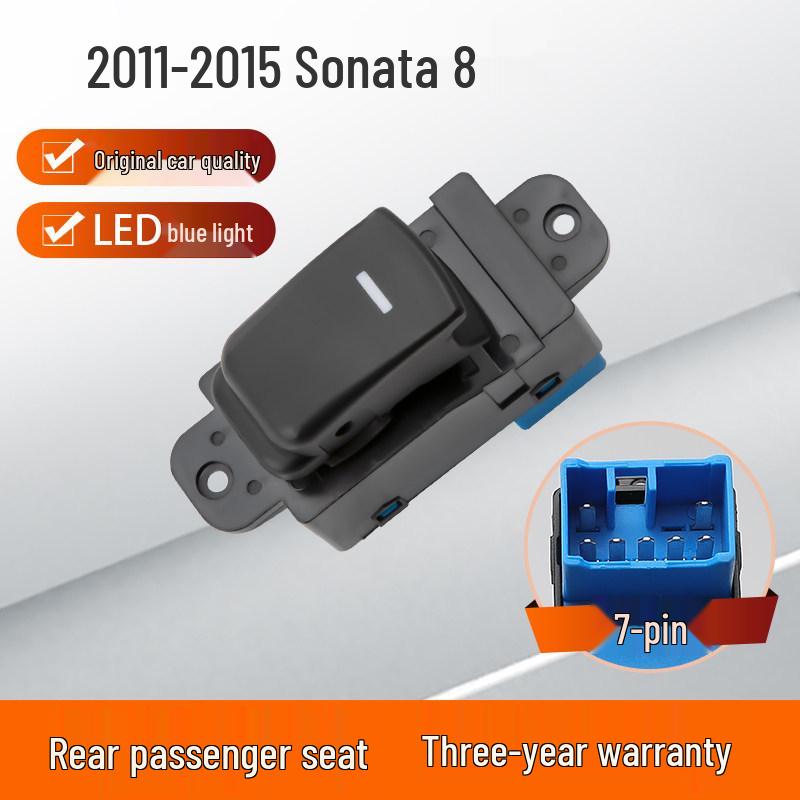 Hyundai Sonata 8th Gen Power Window Switch Assembly Parts Door Disassembly Required
Hyundai Sonata 8th Gen Power Window Switch Assembly Parts Door Disassembly Required