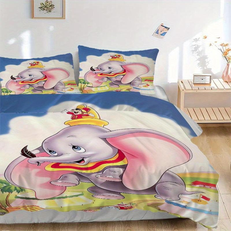 3pcs Dumbo Elephant Quilt Cover Set - Soft & Comfortable Polyester Fabric, All-Season Breathable Comforter Set For 1 Quilt Cover & 2 Pillowcases 135x200cm
3pcs Dumbo Elephant Quilt Cover Set - Soft & Comfortable Polyester Fabric, All-Season Breathable Comforter Set For 1 Quilt Cover & 2 Pillowcases 135x200cm