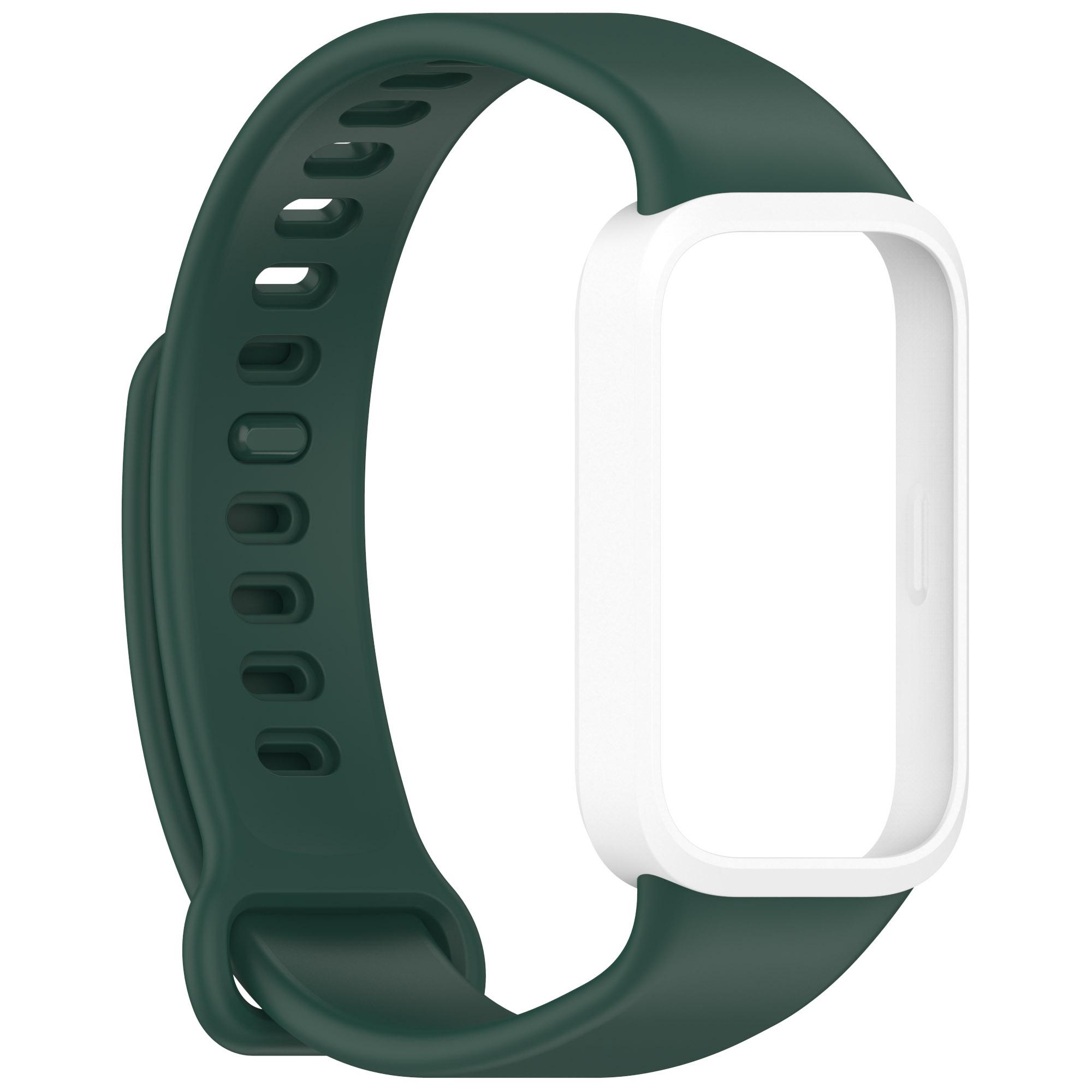 For Xiaomi Smart Band 9 Active/Redmi Band 3 Wristband Dual Color Silicone Strap with Watch Case Black+Red
For Xiaomi Smart Band 9 Active/Redmi Band 3 Wristband Dual Color Silicone Strap with Watch Case Black+Red