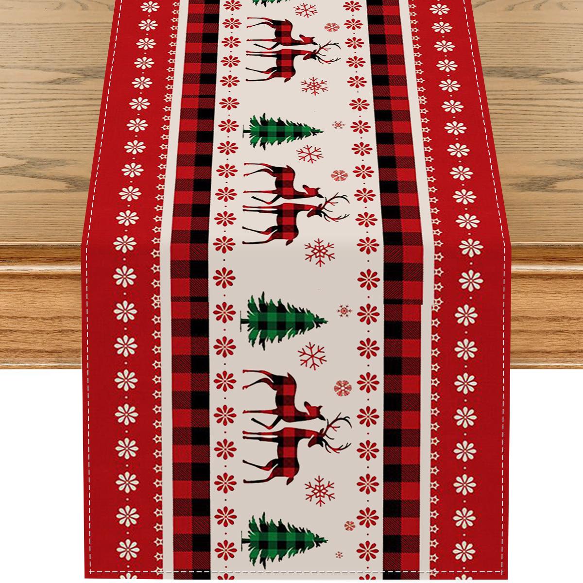 Hot-selling linen table flag Christmas snowman home dining room living room dining table interior holiday decoration tablecloth 33*183cm
Hot-selling linen table flag Christmas snowman home dining room living room dining table interior holiday decoration tablecloth 33*183cm