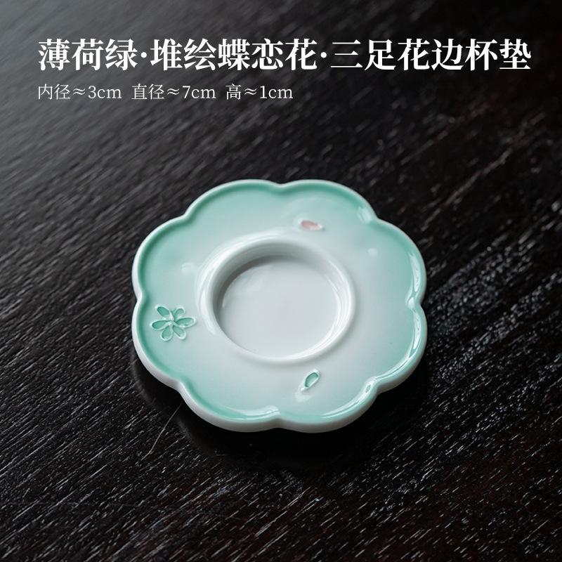 Pile Painting Butterfly Coasters Traditional Stand For Mugs For Coffee Cups Saucer Heat Insulation Placemats Cup Holder Tea Set
Pile Painting Butterfly Coasters Traditional Stand For Mugs For Coffee Cups Saucer Heat Insulation Placemats Cup Holder Tea Set