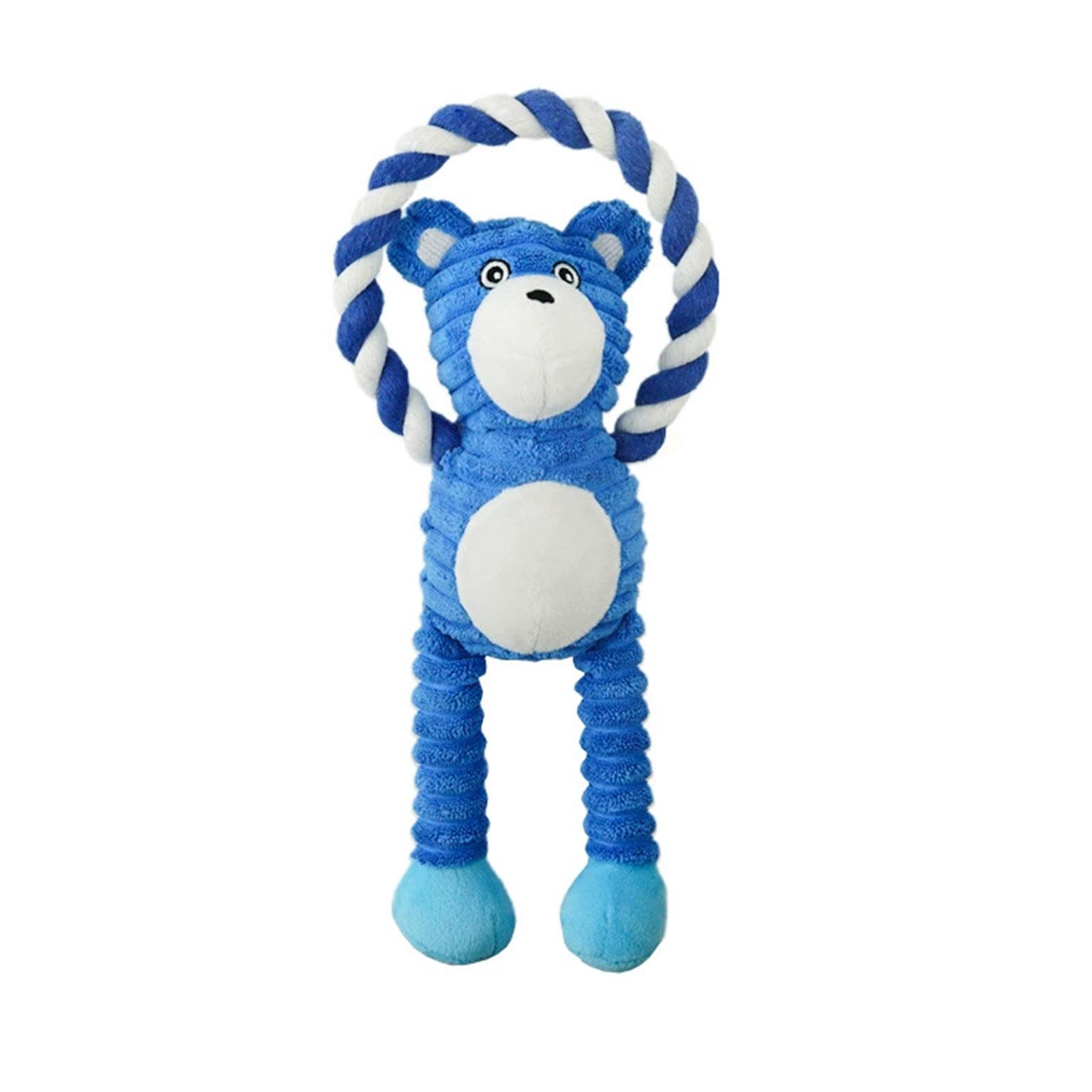 Dog Plush Toys Squeaky Animal Toys Monkey Bear Pig Shaped Pet Chew Toy Interactive Teeth Cleaning Toy Pet Training Tool
Dog Plush Toys Squeaky Animal Toys Monkey Bear Pig Shaped Pet Chew Toy Interactive Teeth Cleaning Toy Pet Training Tool