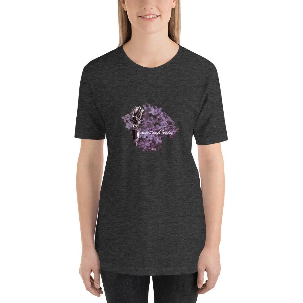 E2K Lilac wine Unisex T-Shirt mic microphone music musician rocker guitarist JB L
E2K Lilac wine Unisex T-Shirt mic microphone music musician rocker guitarist JB L