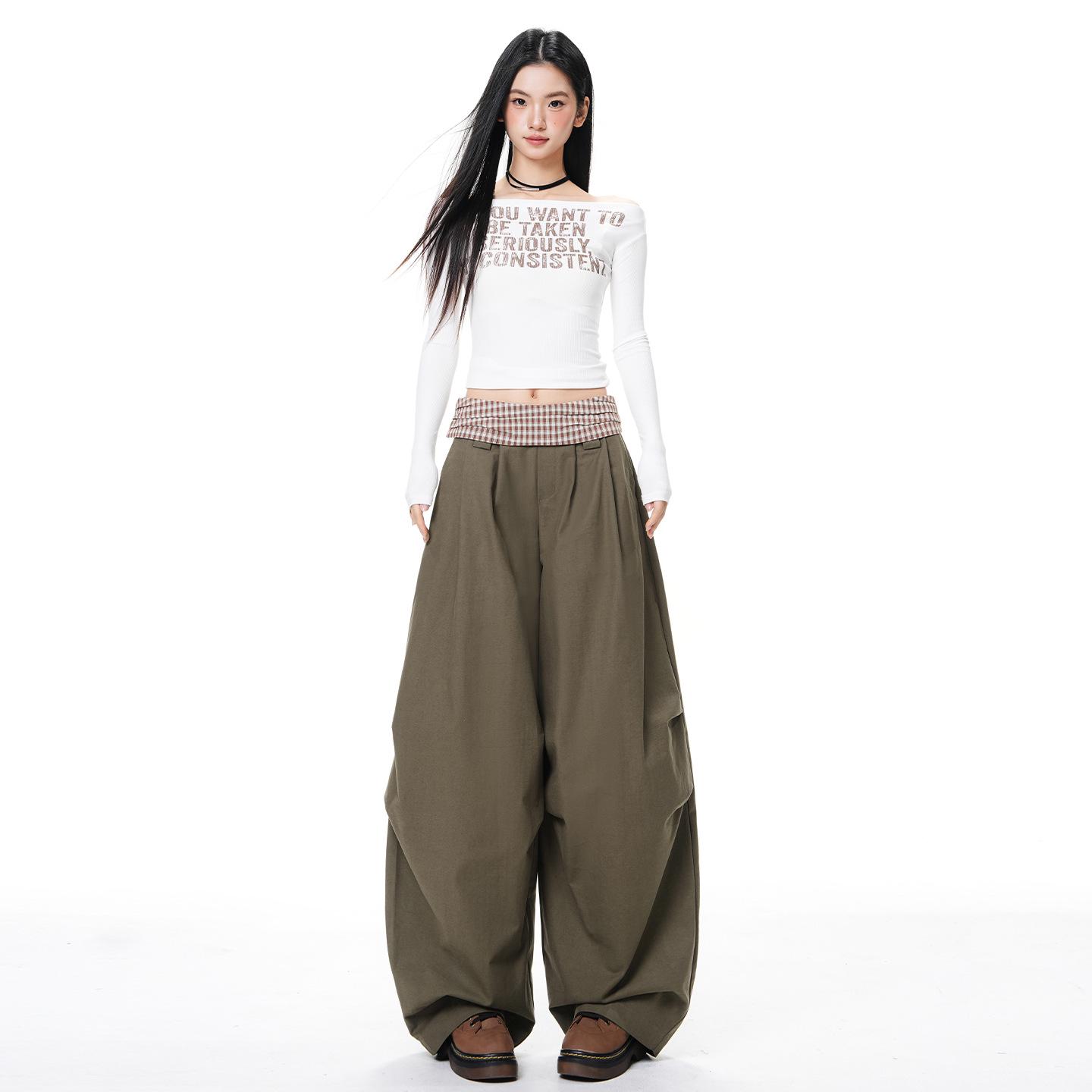 Women s Patchwork High-Waist Slimming Wide-Leg Pants - Spring/Autumn 2026 Large
Women s Patchwork High-Waist Slimming Wide-Leg Pants - Spring/Autumn 2026 Large