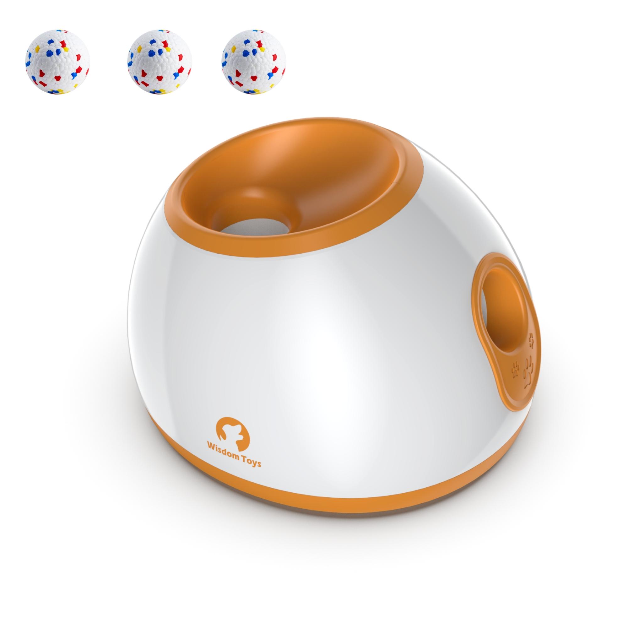 Pet Ball Dispenser Dog Toy Outdoor Throwing Machine Mentally Stimulating Interactive Thrower for Dogs помаранчевий
Pet Ball Dispenser Dog Toy Outdoor Throwing Machine Mentally Stimulating Interactive Thrower for Dogs помаранчевий