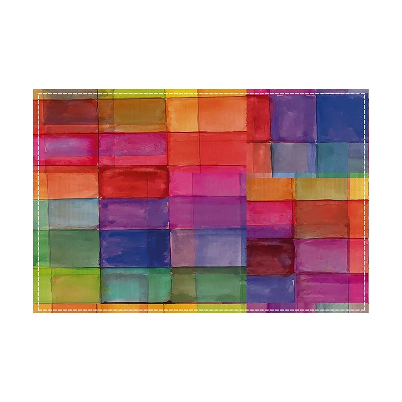 4/6/8Pcs Rainbow-striped Printed Linen Placemat Table Coffee Table Decoration, Antifouling and Heat-insulating Tablecloth. 4Pcs-30X45cm(12X18in
4/6/8Pcs Rainbow-striped Printed Linen Placemat Table Coffee Table Decoration, Antifouling and Heat-insulating Tablecloth. 4Pcs-30X45cm(12X18in