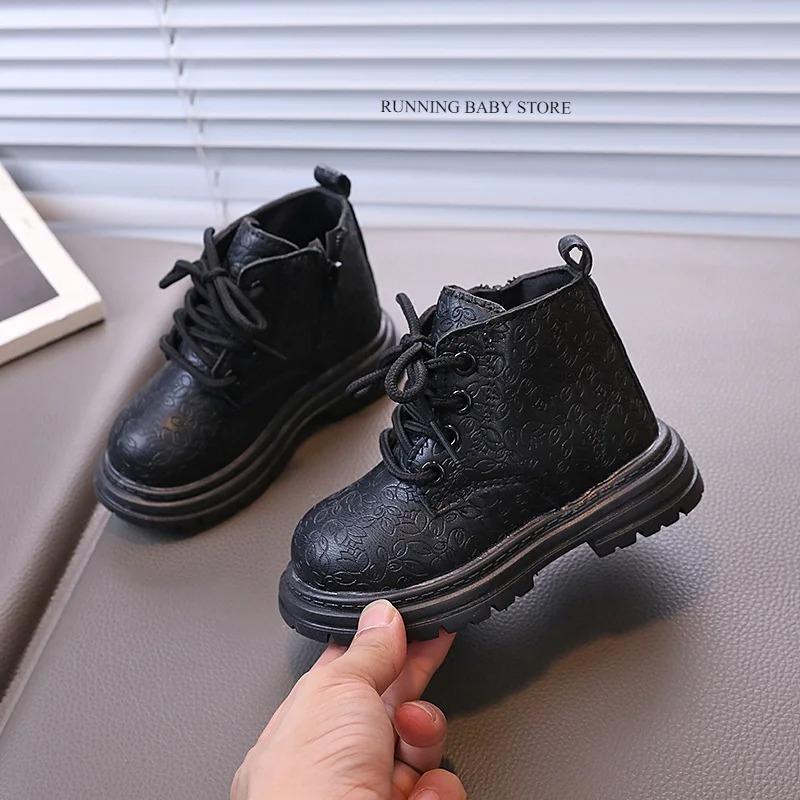 Children Short Boots for Girl Spring Autumn New Little Princess Embossed Floral Versatile Soft Baby Sweet Kids Shoes I06189 21 чорний
Children Short Boots for Girl Spring Autumn New Little Princess Embossed Floral Versatile Soft Baby Sweet Kids Shoes I06189 21 чорний