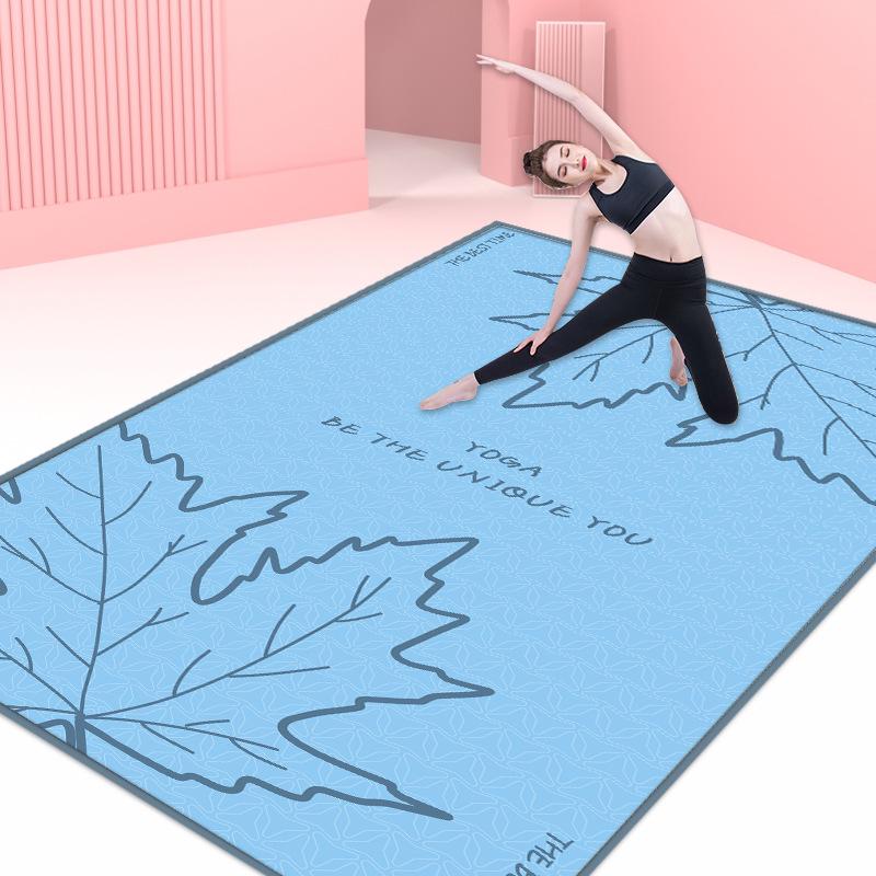 Нескользящий амортизирующий коврик для йоги и фитнеса - очень длинный и широкий для мужчин и женщин 80x160 cm
Нескользящий амортизирующий коврик для йоги и фитнеса - очень длинный и широкий для мужчин и женщин 80x160 cm