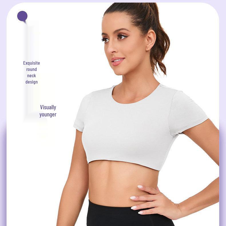 Women s Quick-Dry Short Sleeve Yoga Top - Breathable, Elastic, Tight-Fit, Summer Sport Apparel Extra Large білий
Women s Quick-Dry Short Sleeve Yoga Top - Breathable, Elastic, Tight-Fit, Summer Sport Apparel Extra Large білий