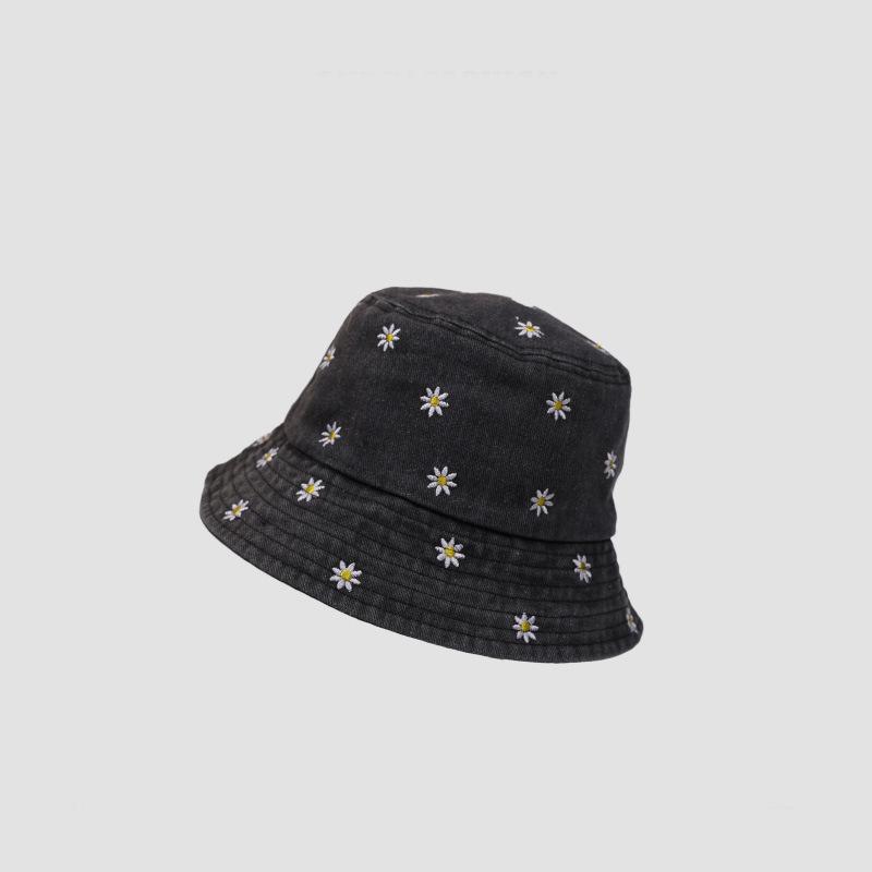 Вышитая хризантемами ковбойская шляпа Four Seasons с улыбающимся лицом, маленькая маска рыбака, женская солнцезащитная шляпа Ins One Size
Вышитая хризантемами ковбойская шляпа Four Seasons с улыбающимся лицом, маленькая маска рыбака, женская солнцезащитная шляпа Ins One Size