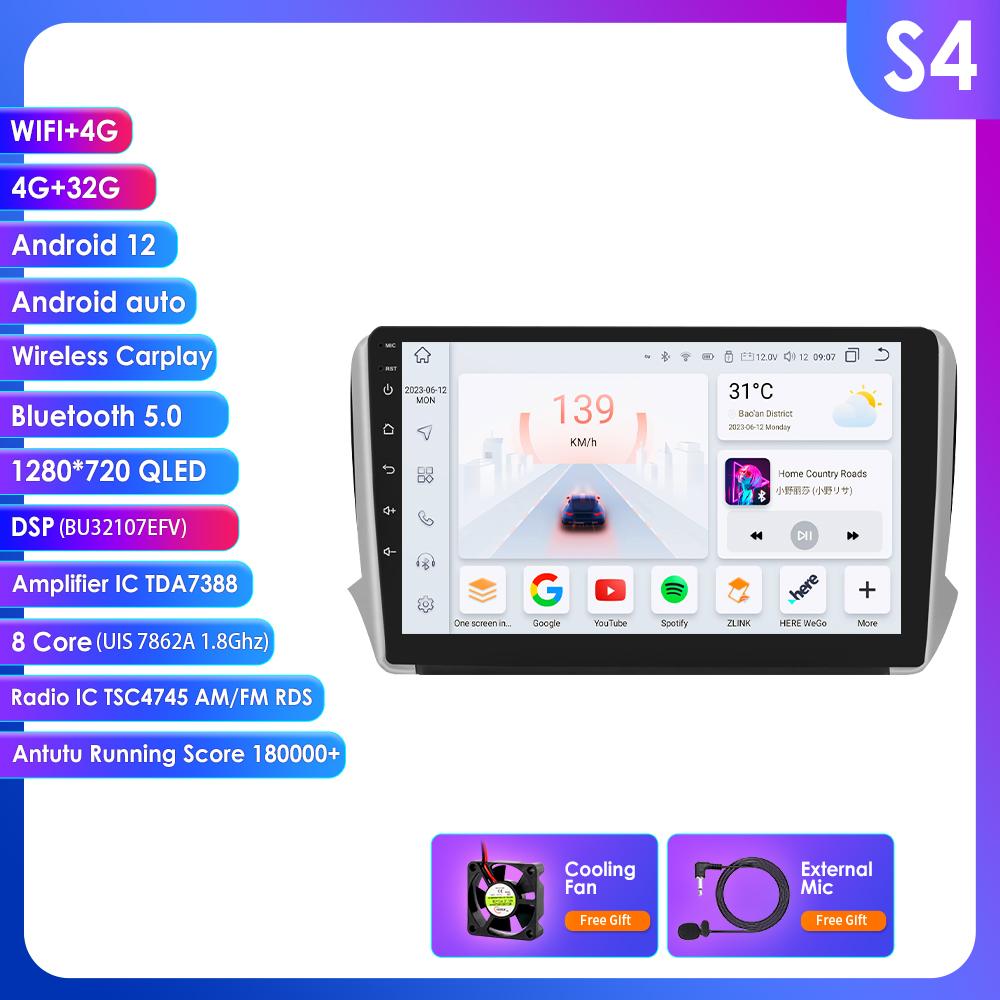 Hizpo 4G LTE Android 10.1 Для Peugeot 2008 208 Серии 2014-2018 Интеллектуальная Мультимедийная Стерео Автомагнитола БЕЗ DVD-плеера Навигация GPS Радио RDS WIFI DAB+ S4 8Core 4G 32G
Hizpo 4G LTE Android 10.1 Для Peugeot 2008 208 Серии 2014-2018 Интеллектуальная Мультимедийная Стерео Автомагнитола БЕЗ DVD-плеера Навигация GPS Радио RDS WIFI DAB+ S4 8Core 4G 32G