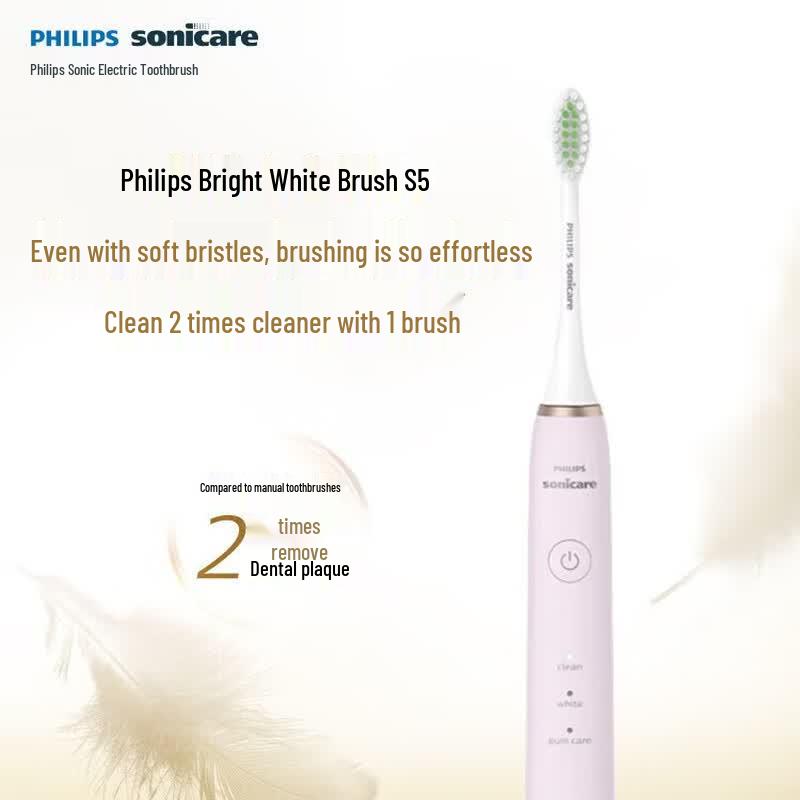 Philips S5 Sonic Electric Toothbrush with UV Sterilizer CN plug (adapter included)
Philips S5 Sonic Electric Toothbrush with UV Sterilizer CN plug (adapter included)