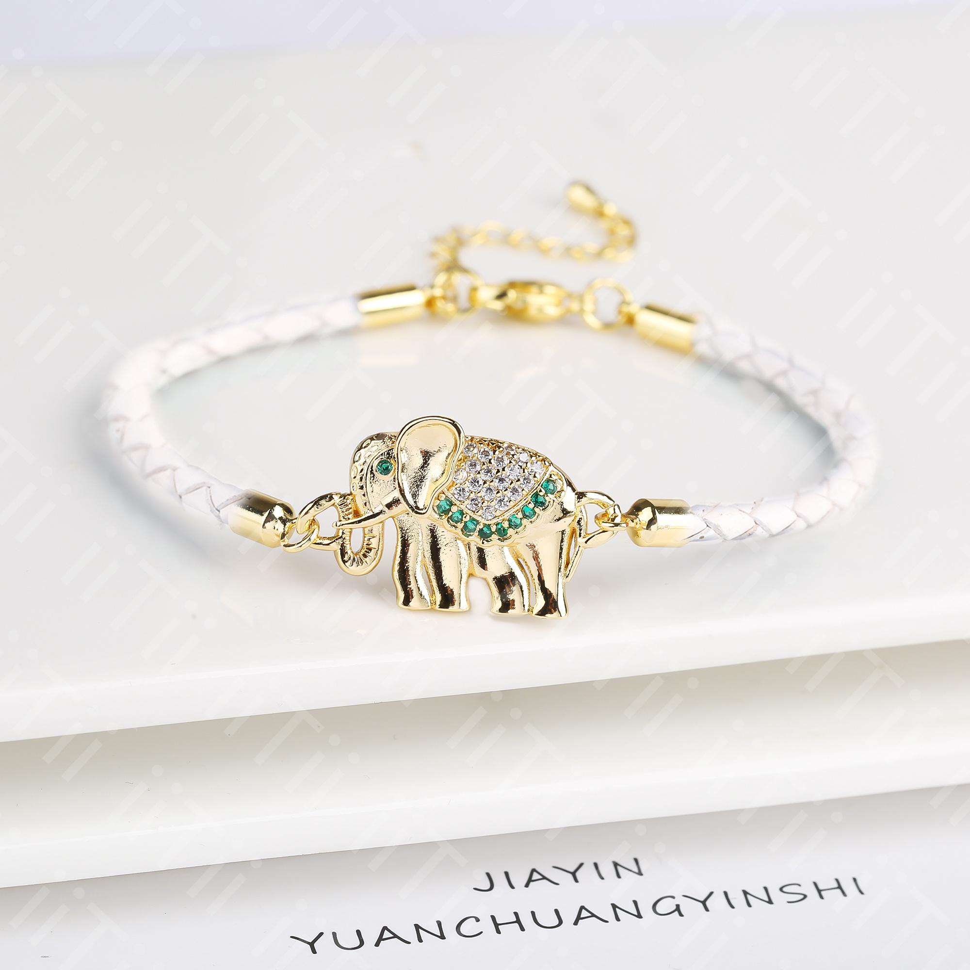 High Quality Zirconia Puppy Snake Elephant Cat Leopard Animal Theme Leather Rope Braided Bracelet for Man Woman Party Zircon
High Quality Zirconia Puppy Snake Elephant Cat Leopard Animal Theme Leather Rope Braided Bracelet for Man Woman Party Zircon