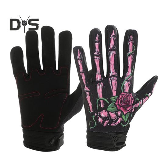Перчатки для езды на мотоцикле с рисунком скелета, перчатки для сенсорного экрана, дышащие противоскользящие перчатки для активного отдыха для мужчин и женщин L розовый
Перчатки для езды на мотоцикле с рисунком скелета, перчатки для сенсорного экрана, дышащие противоскользящие перчатки для активного отдыха для мужчин и женщин L розовый