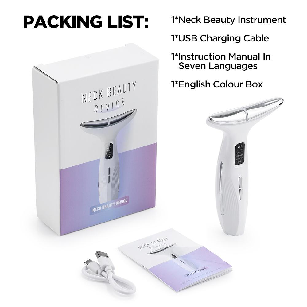 Микротоковый прибор для красоты шеи 3 режима Подтяжка кожи Укрепление Массажер для лица Инструмент для ухода за кожей Светодиодный аппарат для удаления двойного подбородка
Микротоковый прибор для красоты шеи 3 режима Подтяжка кожи Укрепление Массажер для лица Инструмент для ухода за кожей Светодиодный аппарат для удаления двойного подбородка