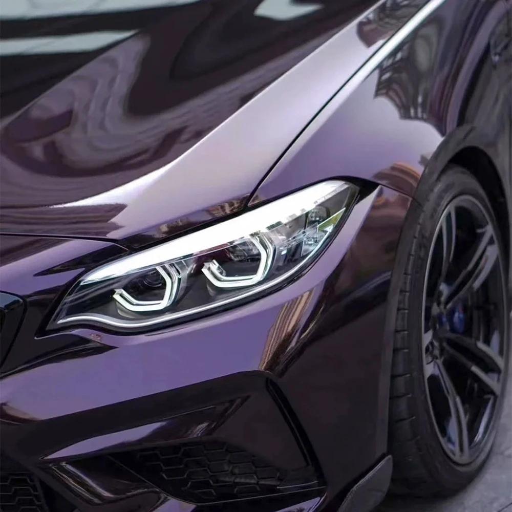 Car Sticker Wrap Vinyl Film Liquid Metal Gentian Vioiet Color Change Film PET Bubble Free Decal Car Sticker Interior Exterior 50x152cm
Car Sticker Wrap Vinyl Film Liquid Metal Gentian Vioiet Color Change Film PET Bubble Free Decal Car Sticker Interior Exterior 50x152cm