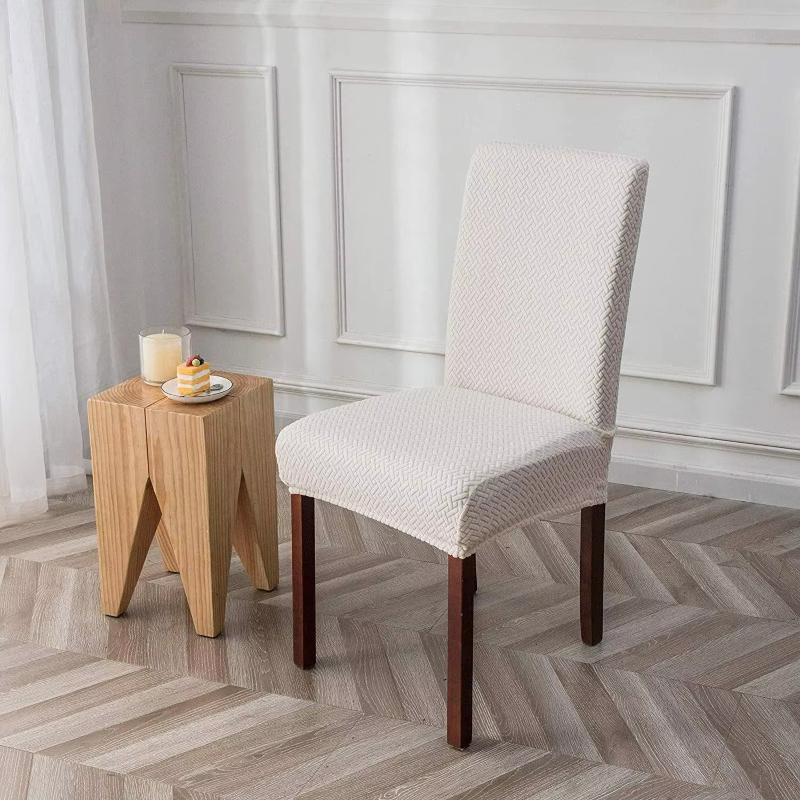 Elastic Dining Chair Cover Jacquard Corn Kernel Fabric Universal Size Stretch Seat Slipcovers For Dining Room Home Decor белый
Elastic Dining Chair Cover Jacquard Corn Kernel Fabric Universal Size Stretch Seat Slipcovers For Dining Room Home Decor белый