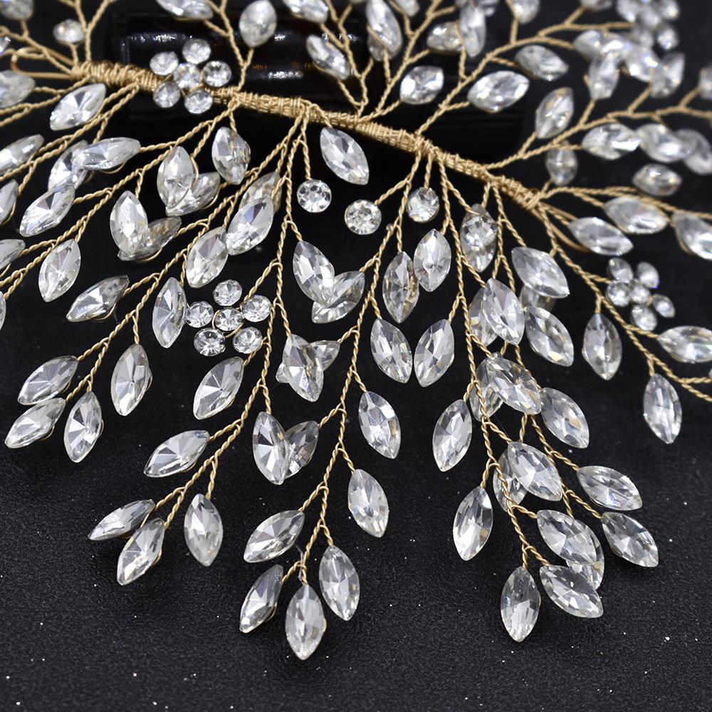 Европейское и американское свадебное украшение для волос со стразами A422
Европейское и американское свадебное украшение для волос со стразами A422