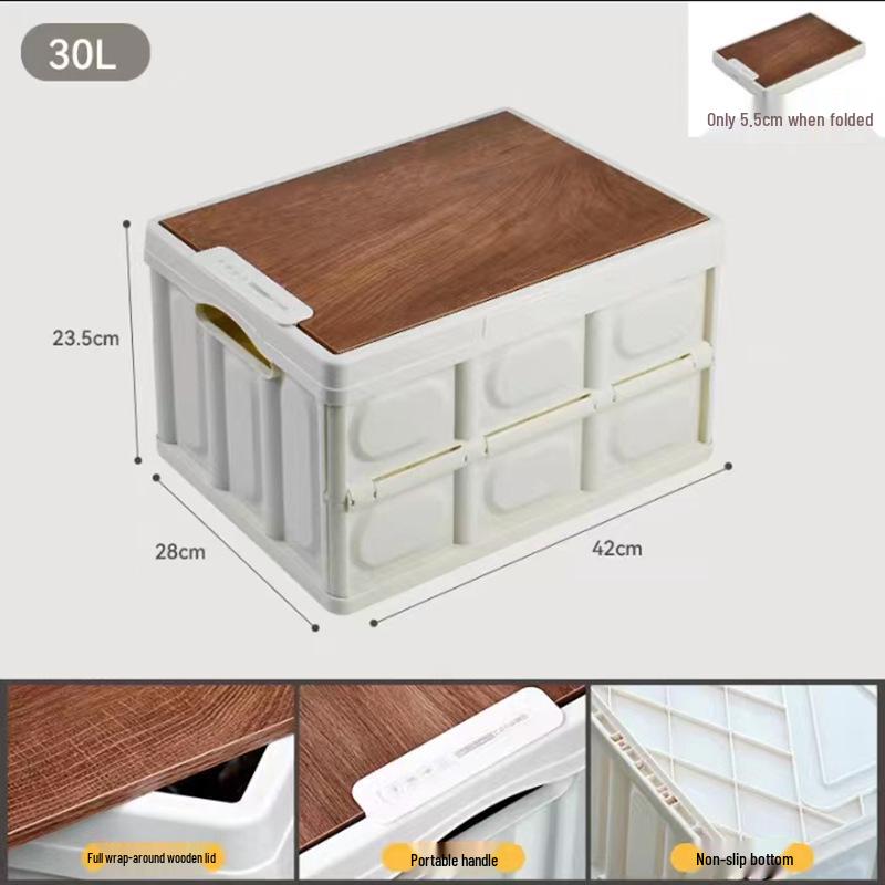 Free Shipping: Outdoor Camping & Car Trunk Storage Box with Wooden Lid for Household and Clothes Organization
Free Shipping: Outdoor Camping & Car Trunk Storage Box with Wooden Lid for Household and Clothes Organization