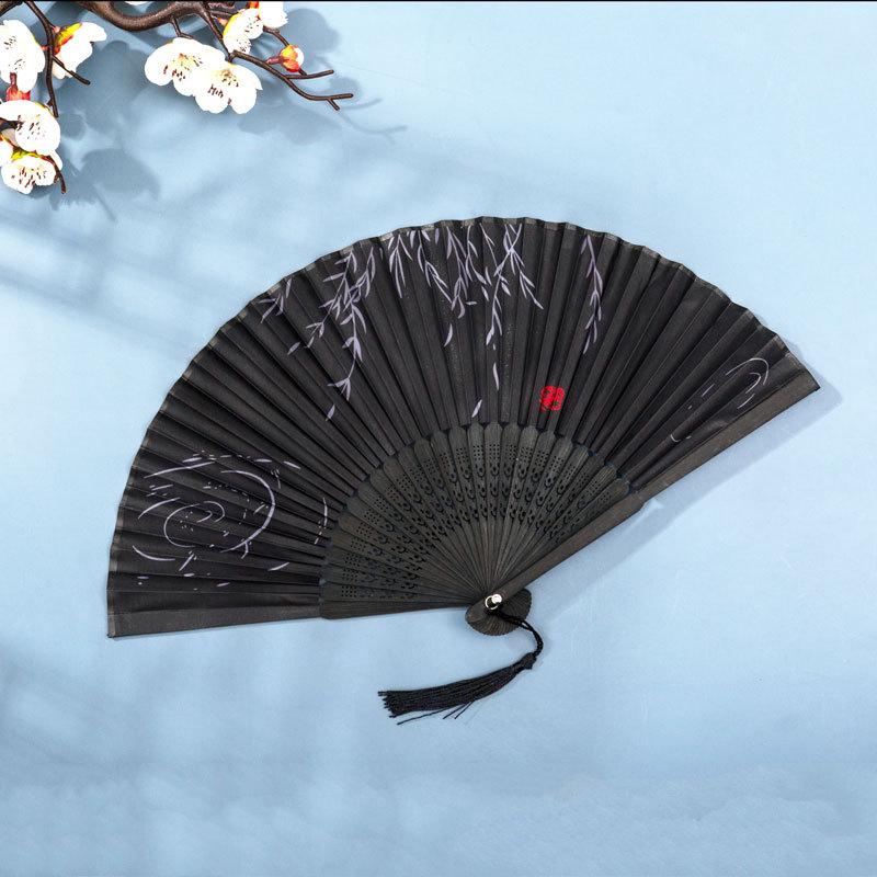 Bamboo Folding Fan Silk Chinese Fan Hand Women Black Fan Summer Female Dance Home Decoration Party Gift Home Ornament Fan Black
Bamboo Folding Fan Silk Chinese Fan Hand Women Black Fan Summer Female Dance Home Decoration Party Gift Home Ornament Fan Black