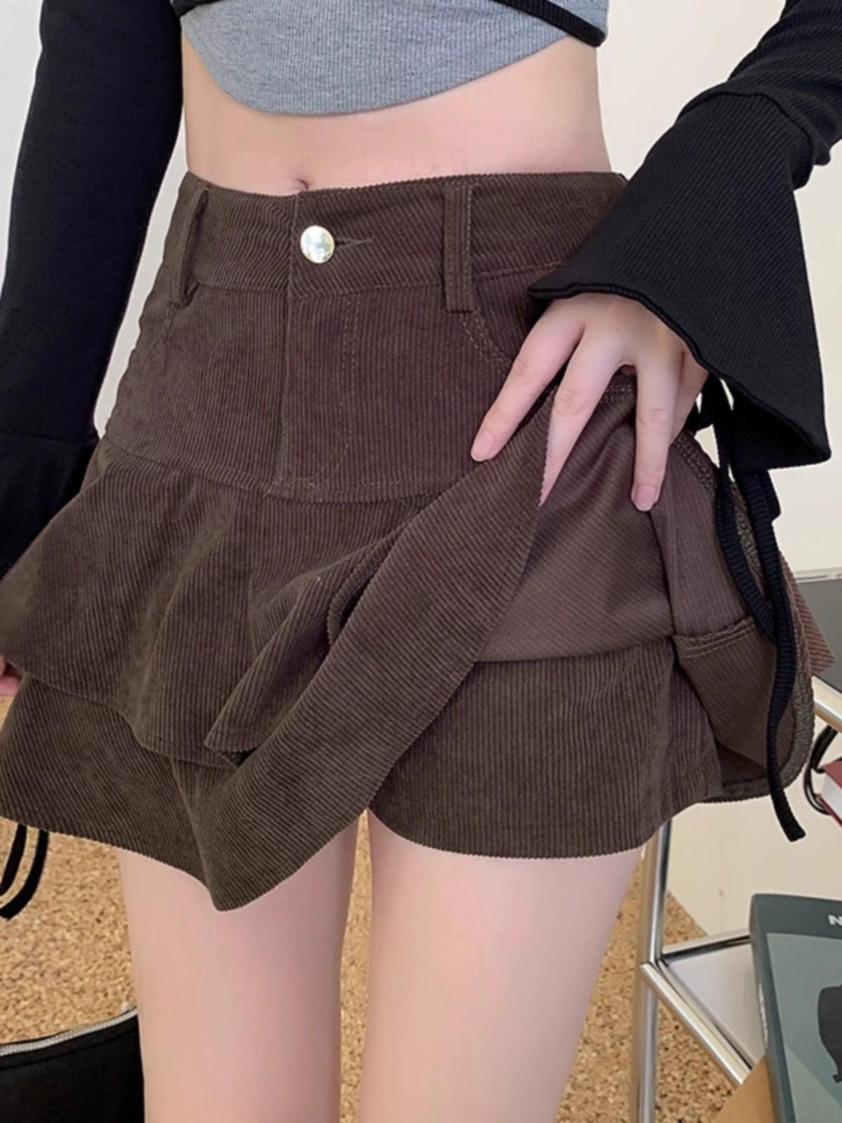 Women s Corduroy A-Line Skirt 2024: High Waist, Slim Fit, Petite, Autumn/Winter Collection. 2XL
Women s Corduroy A-Line Skirt 2024: High Waist, Slim Fit, Petite, Autumn/Winter Collection. 2XL