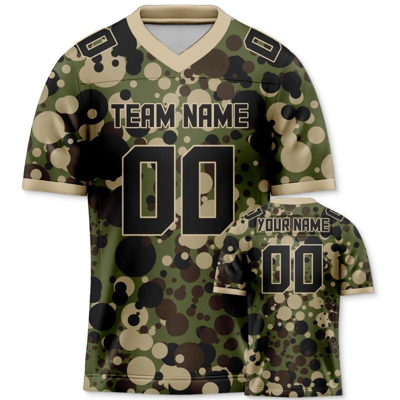 Custom Camouflage American Football Jersey Personalized Name Number Camo Sports Shirt Men Women Youth Kids Game Day Team Gift 6XL
Custom Camouflage American Football Jersey Personalized Name Number Camo Sports Shirt Men Women Youth Kids Game Day Team Gift 6XL