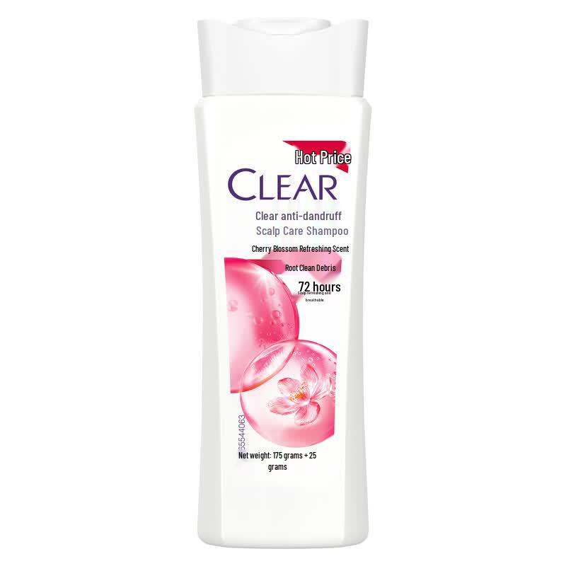 Clear Anti-Dandruff Cherry Blossom Shampoo
Clear Anti-Dandruff Cherry Blossom Shampoo
