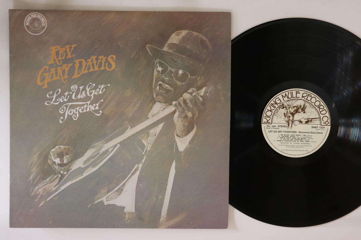 LP Record REV. GARY DAVIS - Let Us Get Together SNKF103 KICKING MULE 1974 UK Blues Used
LP Record REV. GARY DAVIS - Let Us Get Together SNKF103 KICKING MULE 1974 UK Blues Used