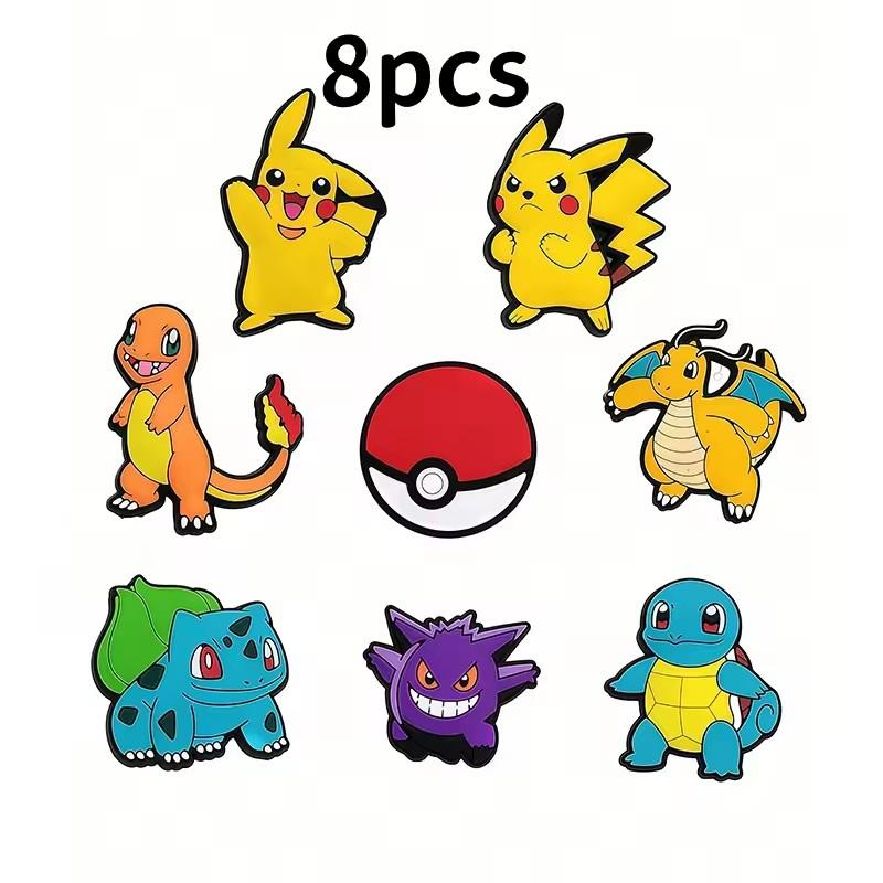 815Pcs Pikachu Cute Anime Charmander Charms For Sandals Shoes Decoration Cartoon Diy Charms Accessories Party Favors (As shown-27334)-
815Pcs Pikachu Cute Anime Charmander Charms For Sandals Shoes Decoration Cartoon Diy Charms Accessories Party Favors (As shown-27334)-