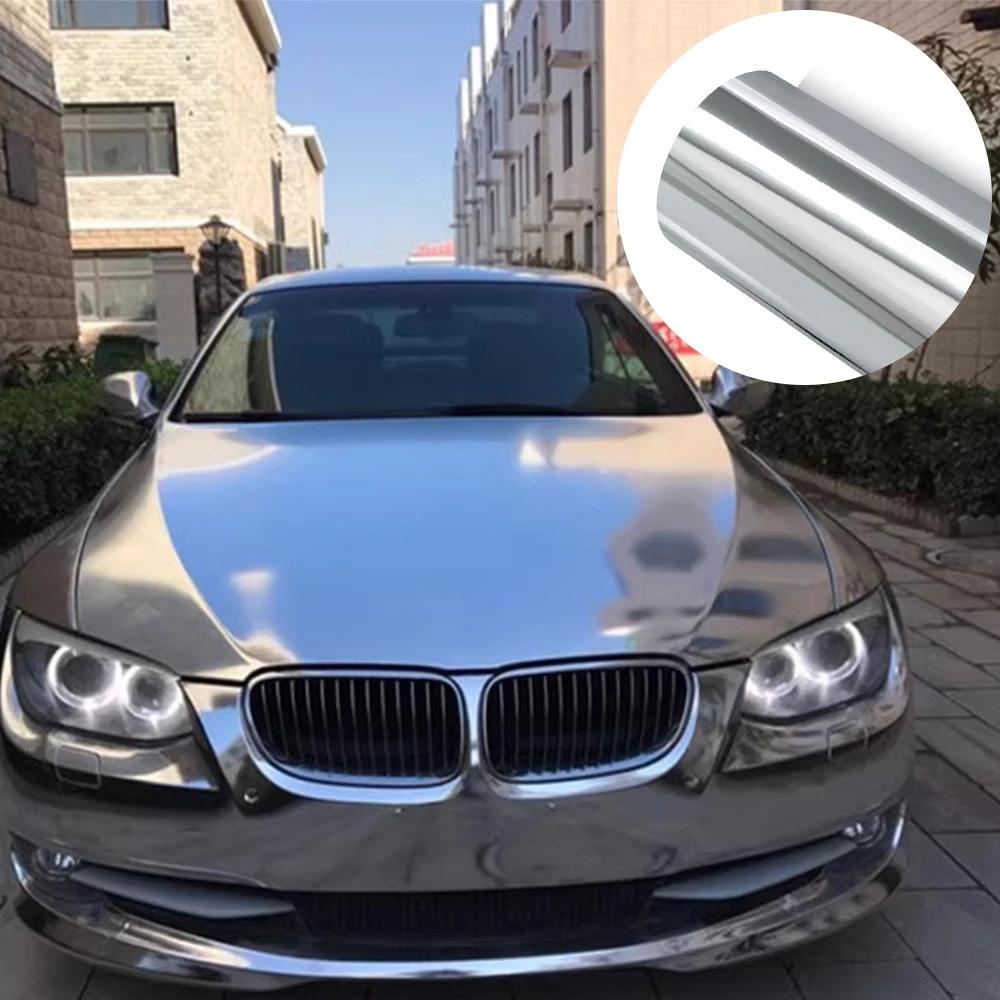 Car Stickers Color Change Vinyl Film Silver Electro Coating Film Electroplate Sticker Bubble Free Wrapping Film Car Accessories 10x152cm
Car Stickers Color Change Vinyl Film Silver Electro Coating Film Electroplate Sticker Bubble Free Wrapping Film Car Accessories 10x152cm
