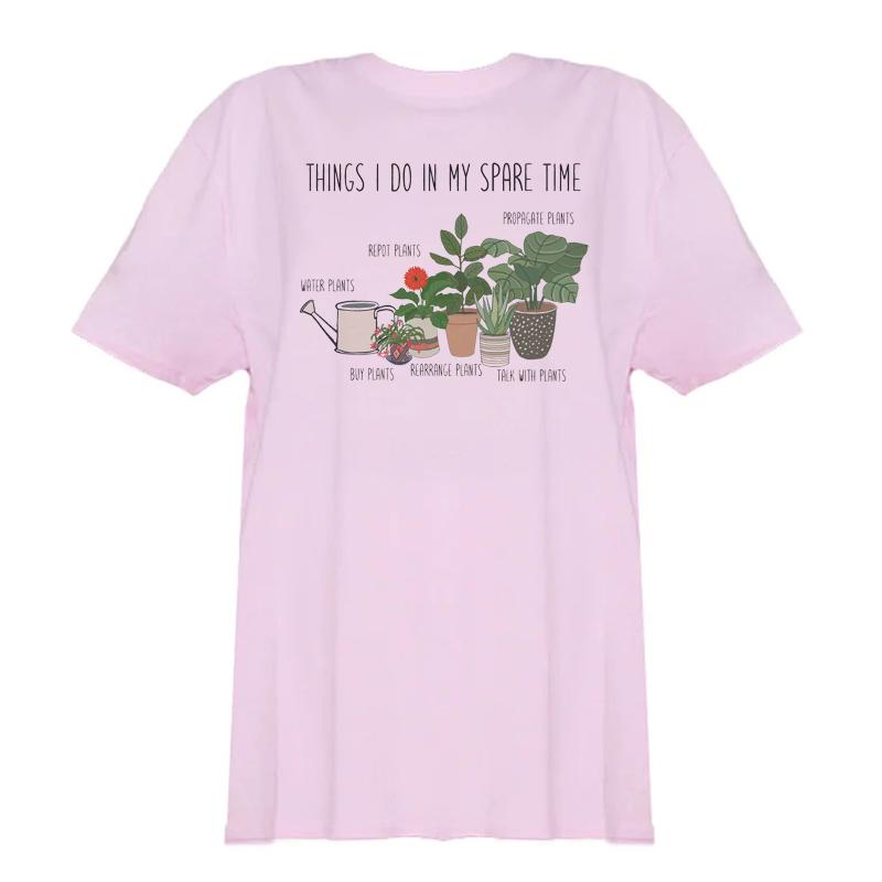 Garden Plant Print Botanical TShirt Cute Aesthetic Graphic Tees Casual Short Sleeve Funny T Shirt Women Cottagecore Clothes 4XL
Garden Plant Print Botanical TShirt Cute Aesthetic Graphic Tees Casual Short Sleeve Funny T Shirt Women Cottagecore Clothes 4XL