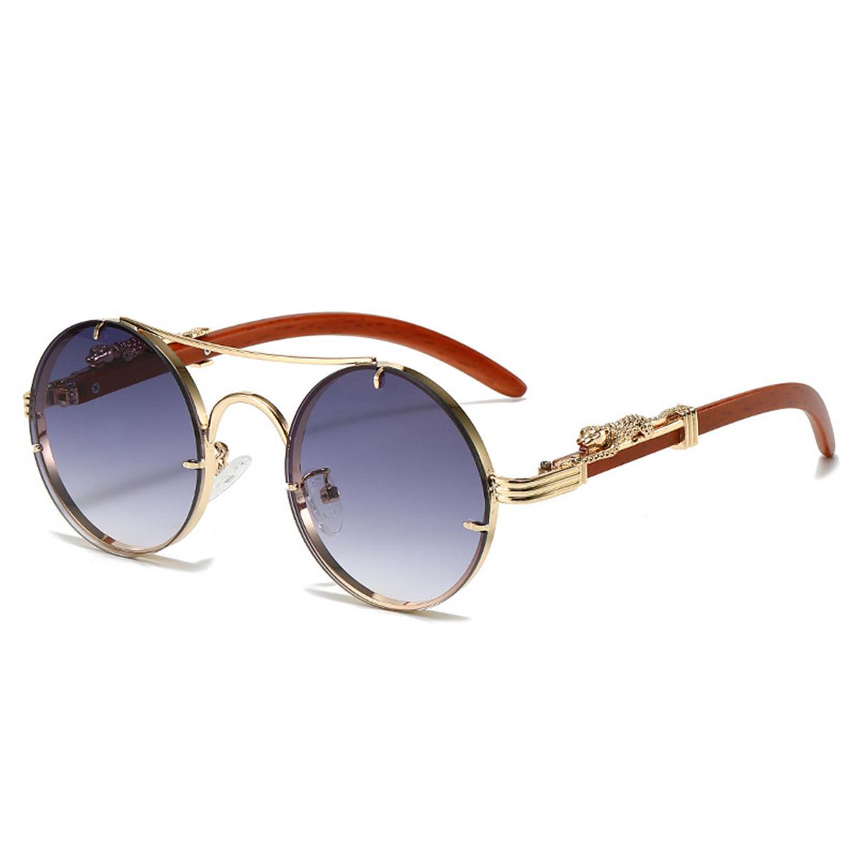 Fashionable Metal Round Frame Sunglasses Unisex UV400 Ultraviolet Proof Eye Protection Shades Glasses Stylish
Fashionable Metal Round Frame Sunglasses Unisex UV400 Ultraviolet Proof Eye Protection Shades Glasses Stylish