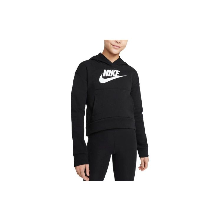 Nike Sportswear Club Fleece Logo Print Hooded Sweatshirt Kids Sweatshirts Black DC7206-010 S
Nike Sportswear Club Fleece Logo Print Hooded Sweatshirt Kids Sweatshirts Black DC7206-010 S