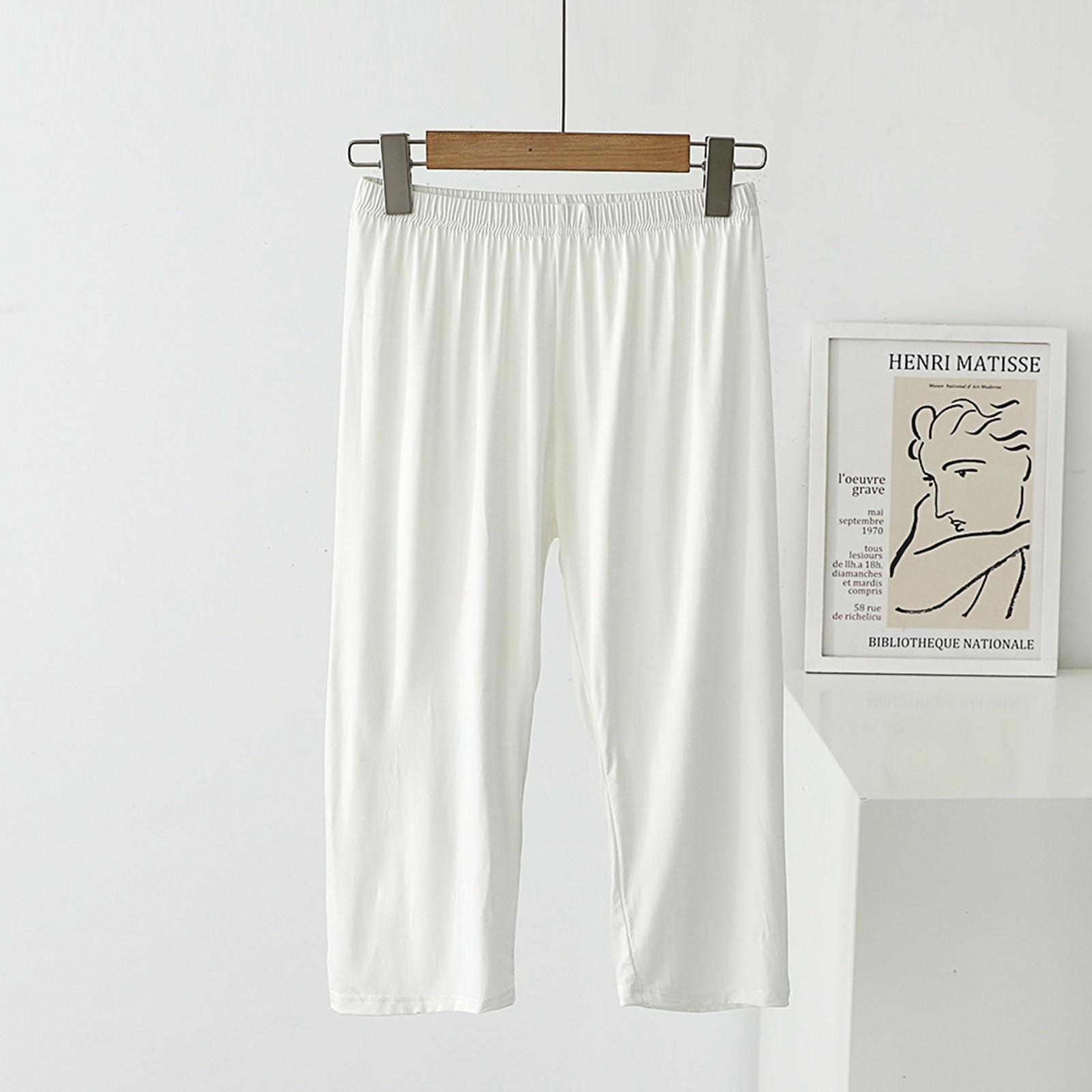 Женские свободные и удобные повседневные брюки Seven Point Pencil Pants Домашние брюки L белый
Женские свободные и удобные повседневные брюки Seven Point Pencil Pants Домашние брюки L белый