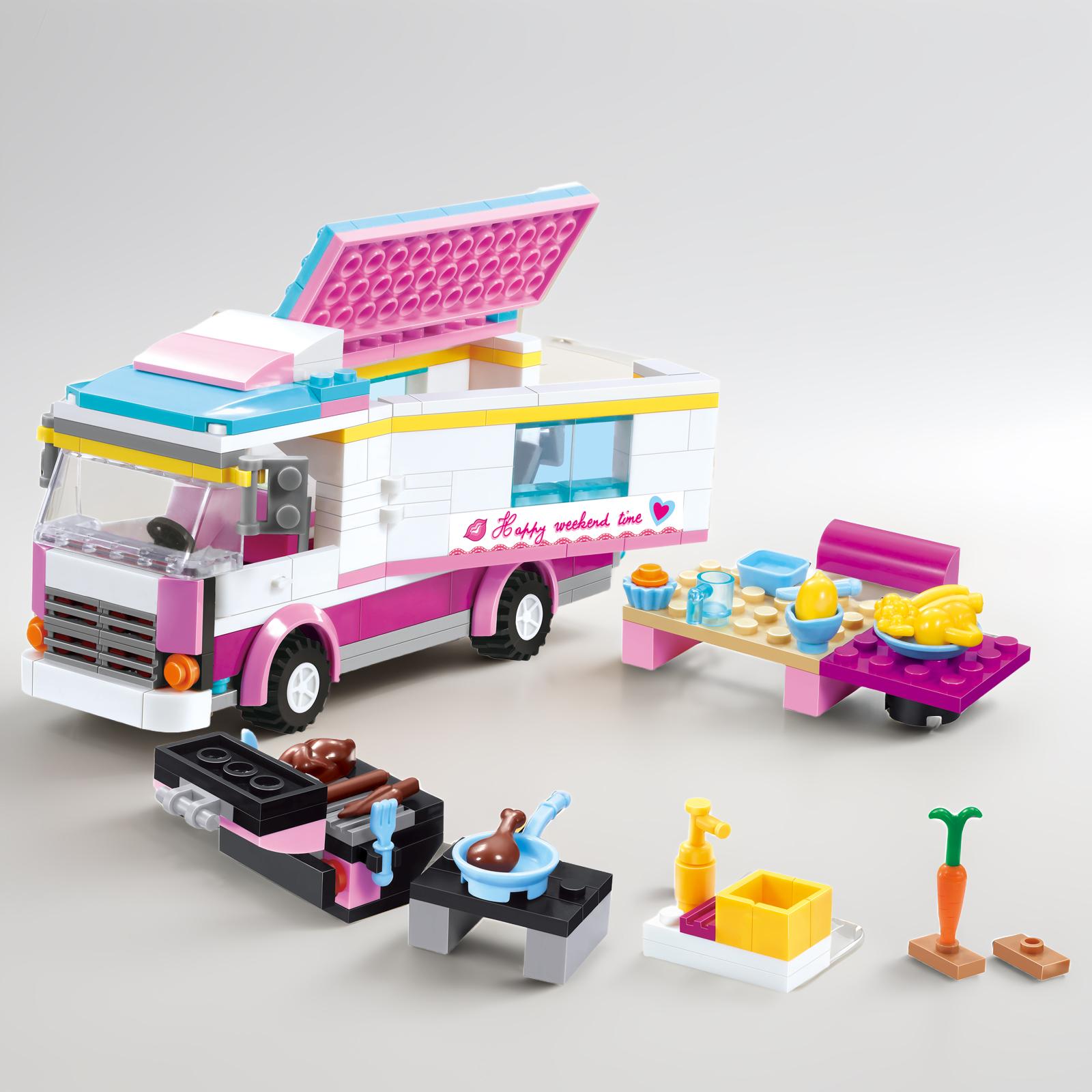 337 деталей маленьких будівельних блоків модель мобільного обіднього фургона освітня іграшка для дівчаток грати в будиночок і збирати для розвитку дітей
337 деталей маленьких будівельних блоків модель мобільного обіднього фургона освітня іграшка для дівчаток грати в будиночок і збирати для розвитку дітей