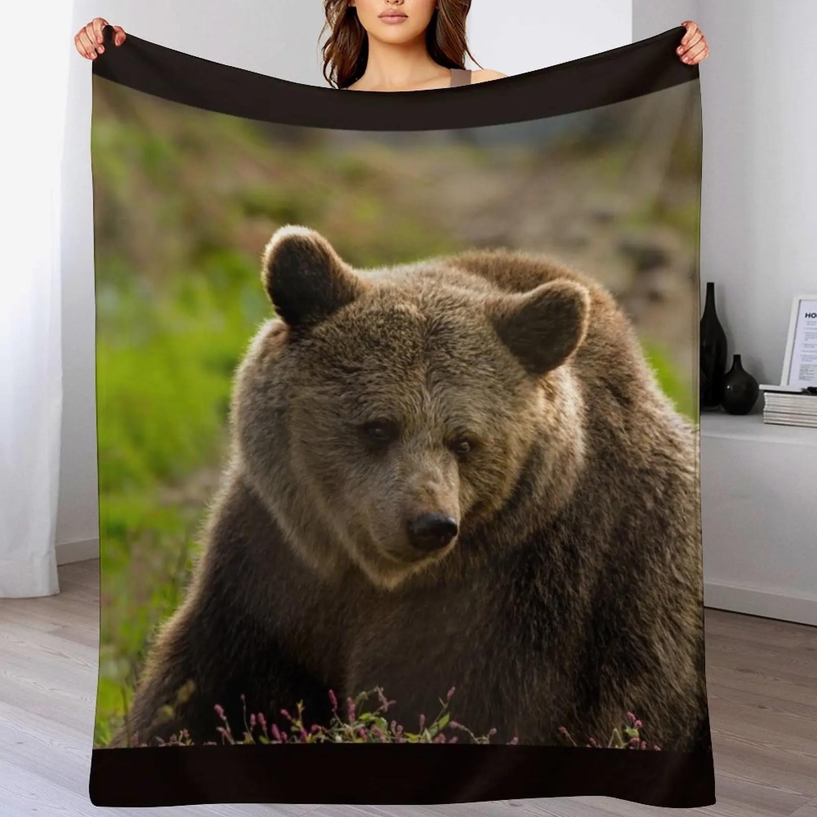 Beautiful grizzly bear Throw Blanket Shaggy Furry Soft Blanket for Bedroom Living Room 102x76cm(40x30in)
Beautiful grizzly bear Throw Blanket Shaggy Furry Soft Blanket for Bedroom Living Room 102x76cm(40x30in)