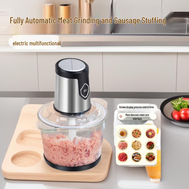 Large Capacity Electric Meat Grinder & Food Processor: Chop, Mince, and Knead for Baby Food & More US Plug (International Use)
Large Capacity Electric Meat Grinder & Food Processor: Chop, Mince, and Knead for Baby Food & More US Plug (International Use)