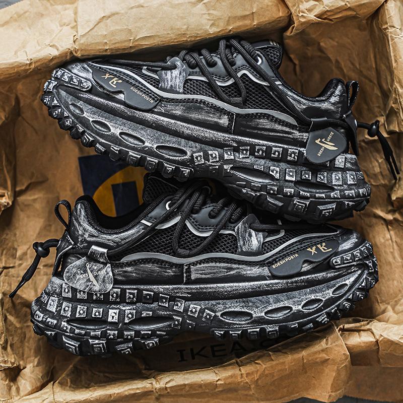 Men s shoes 2025 summer new fashionable versatile tire sole heightened breathable mesh light luxury retro casual dad shoes 39 чёрный
Men s shoes 2025 summer new fashionable versatile tire sole heightened breathable mesh light luxury retro casual dad shoes 39 чёрный