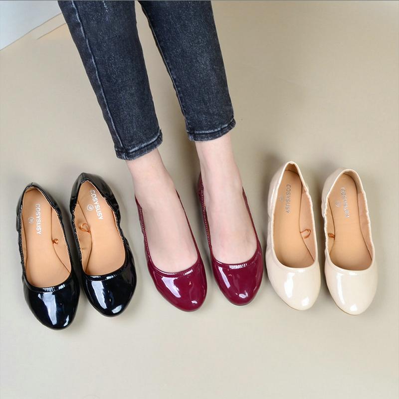 Cosysusy Women Classical Foldable Ballet Shoes Elastic Pumps Comfortable Sock Slip On Round Toe Daily Wearing 36
Cosysusy Women Classical Foldable Ballet Shoes Elastic Pumps Comfortable Sock Slip On Round Toe Daily Wearing 36