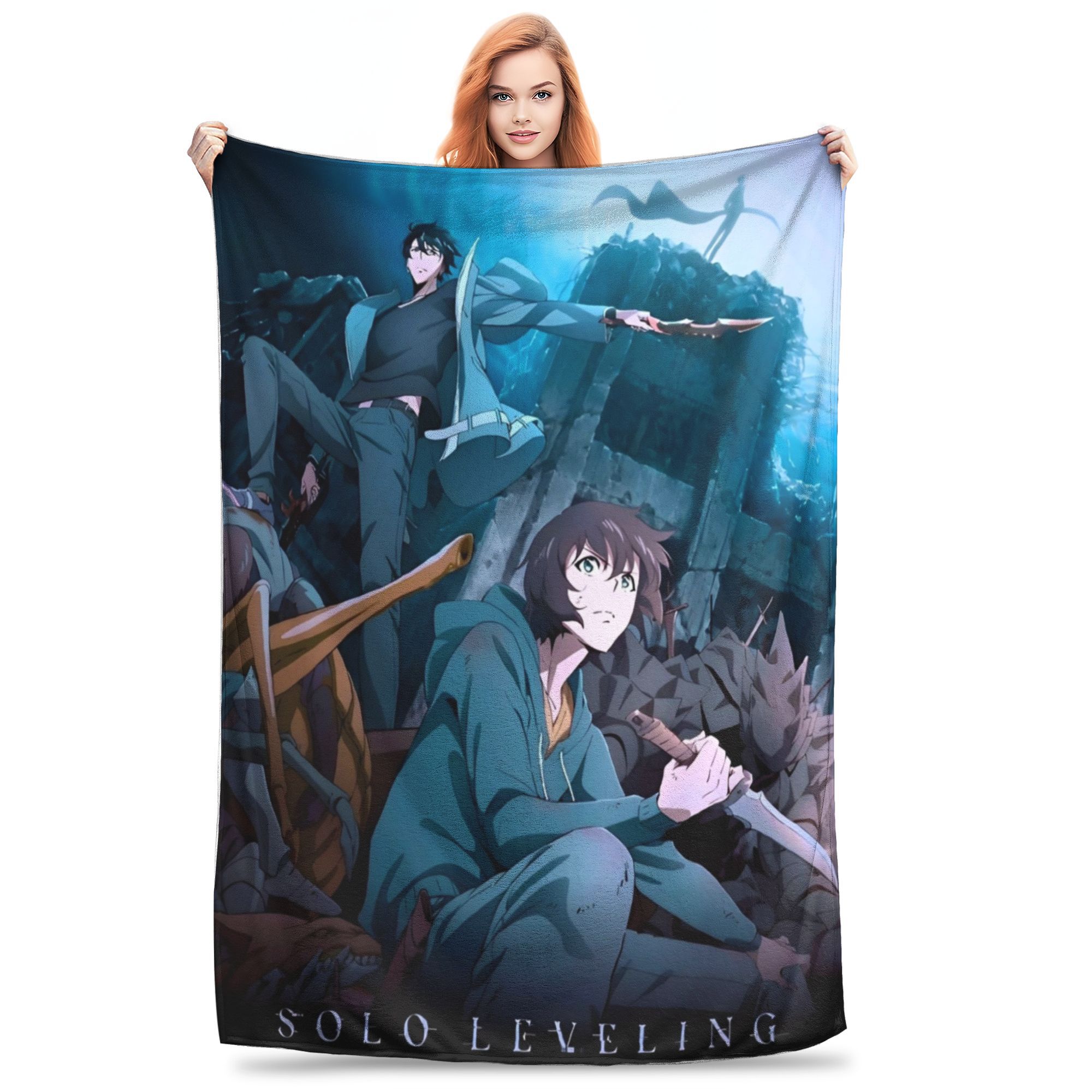 Solo S-ung Jin-woo Leveling Flannel Blanket Anime Novelty Throw Blankets for Home Hotel Sofa 200x150cm Quilt 200x150cm 80x60in
Solo S-ung Jin-woo Leveling Flannel Blanket Anime Novelty Throw Blankets for Home Hotel Sofa 200x150cm Quilt 200x150cm 80x60in