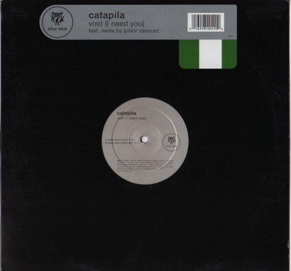 12inch Record CATAPILA - Void (I Need You) TB2049 Tommy Boy Silve 1999 US Dance & Electronica Used
12inch Record CATAPILA - Void (I Need You) TB2049 Tommy Boy Silve 1999 US Dance & Electronica Used