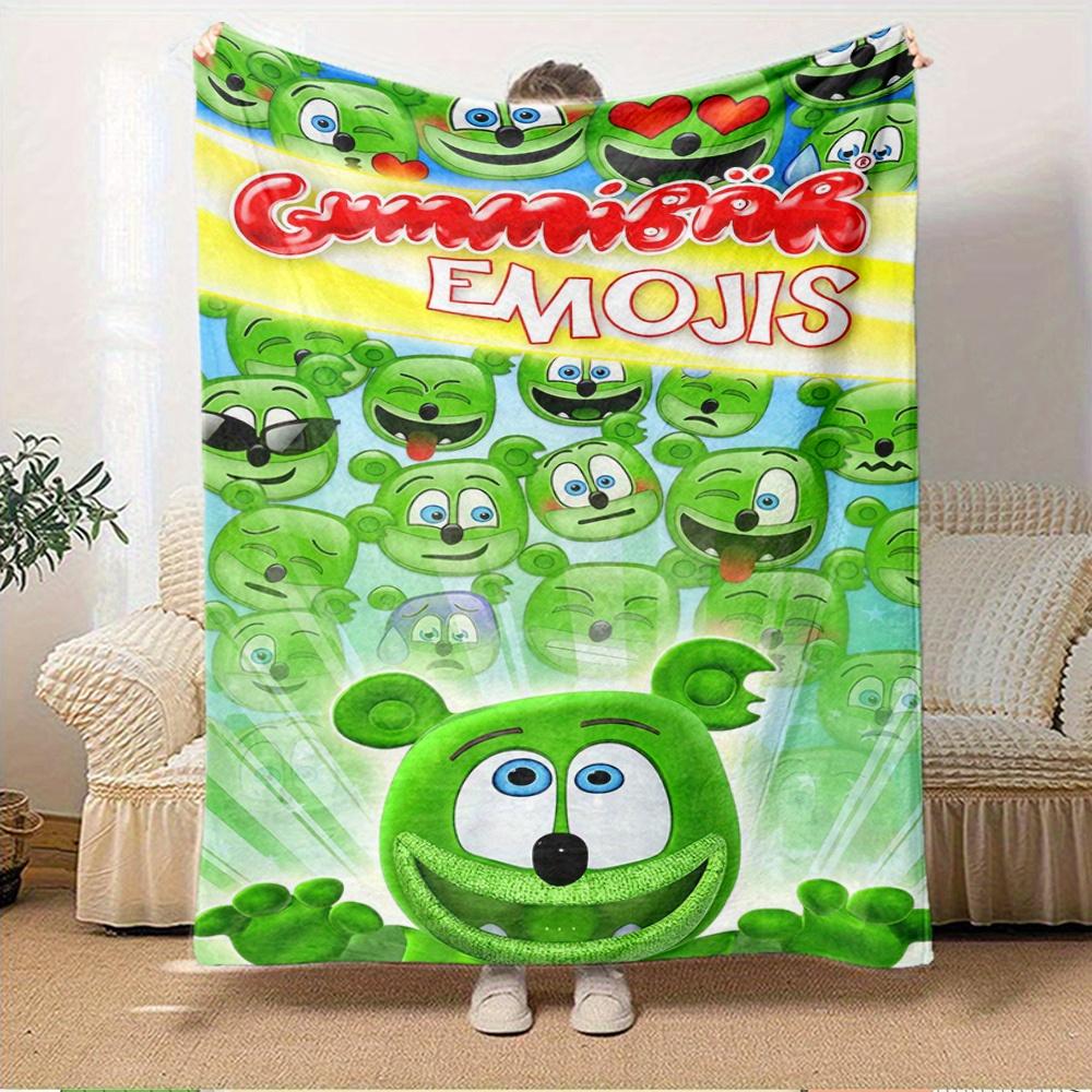 1pc Flannel Throw Blanket, Gummibr,CartoonPattern Printed Blanket, Warm Cozy Soft Blanket For Couch Bed Sofa Car Office Camping Travelling, 150x180cm
1pc Flannel Throw Blanket, Gummibr,CartoonPattern Printed Blanket, Warm Cozy Soft Blanket For Couch Bed Sofa Car Office Camping Travelling, 150x180cm