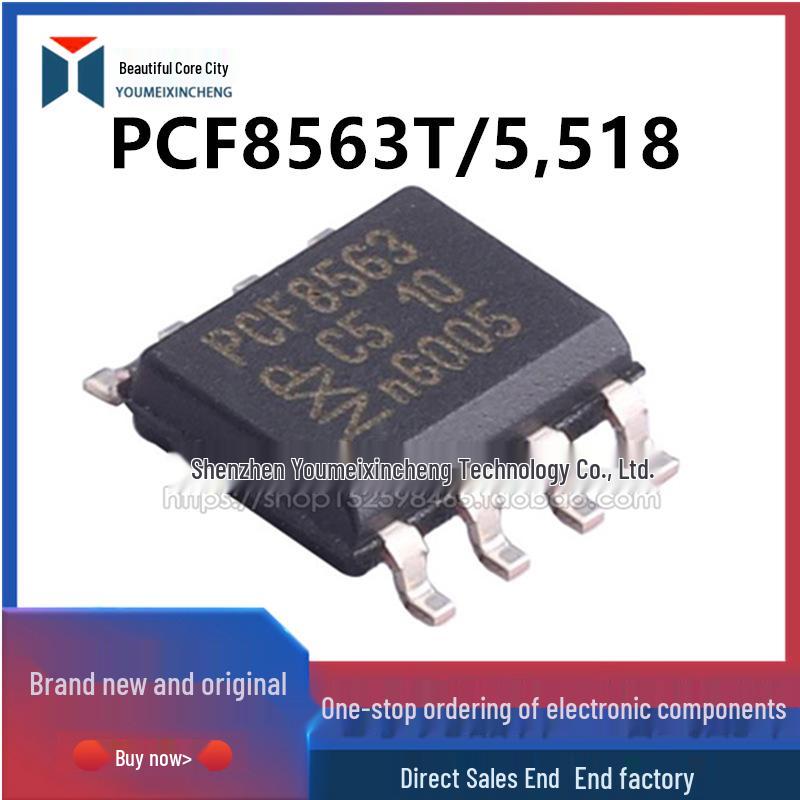 PCF8563T/5,518 SOIC8 Real-Time Clock Chip IC
PCF8563T/5,518 SOIC8 Real-Time Clock Chip IC